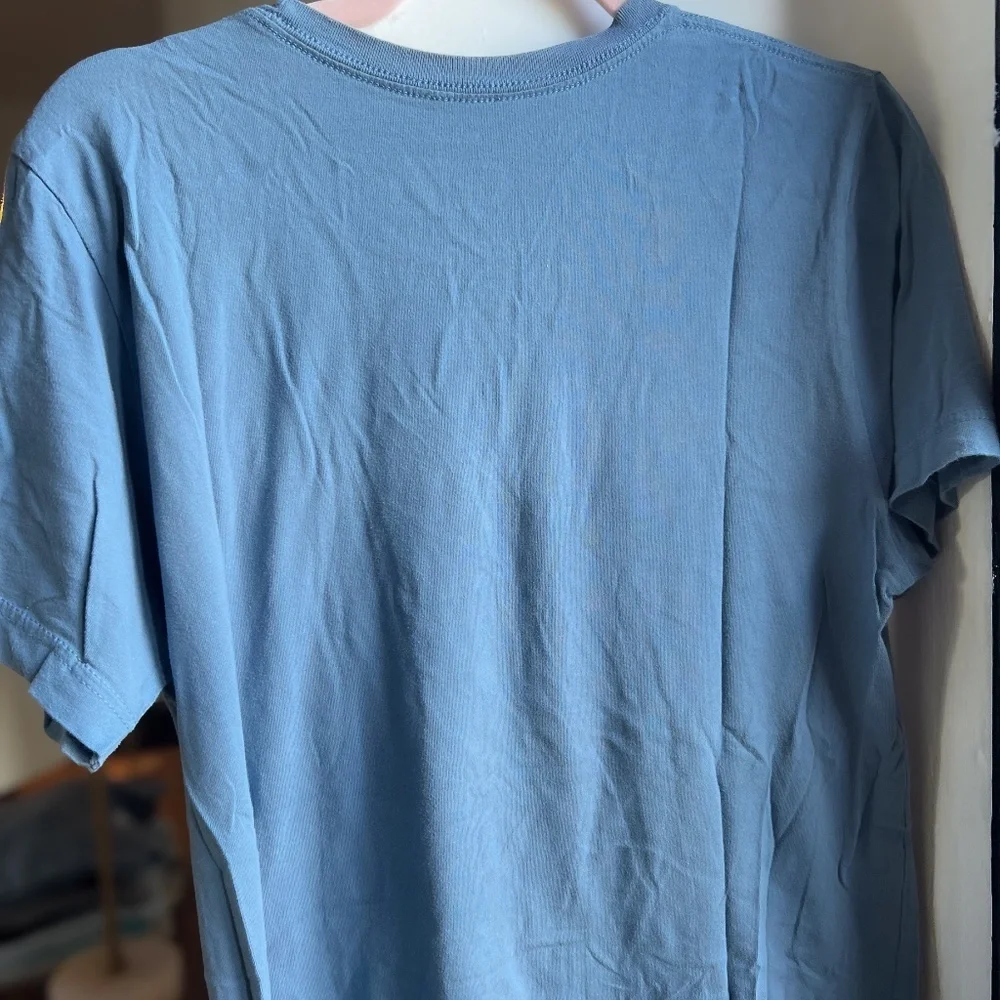 Willie‎ Nelson Concert Wavy Ray Blue T-Shirt